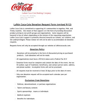 coca-cola donations request form|Welcome to the Coca.